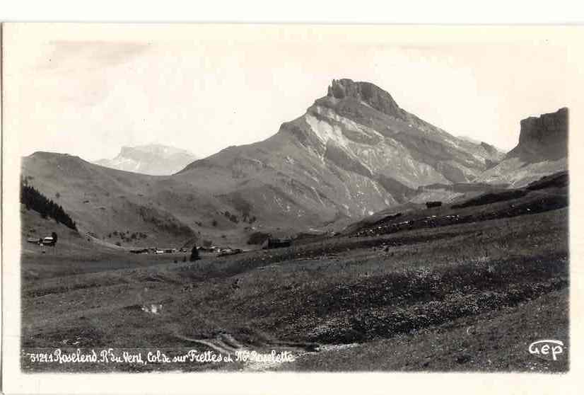 Roselend rocher du vent